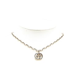 Gucci Interlocking G Necklace SV925 Silver Men's GUCCI