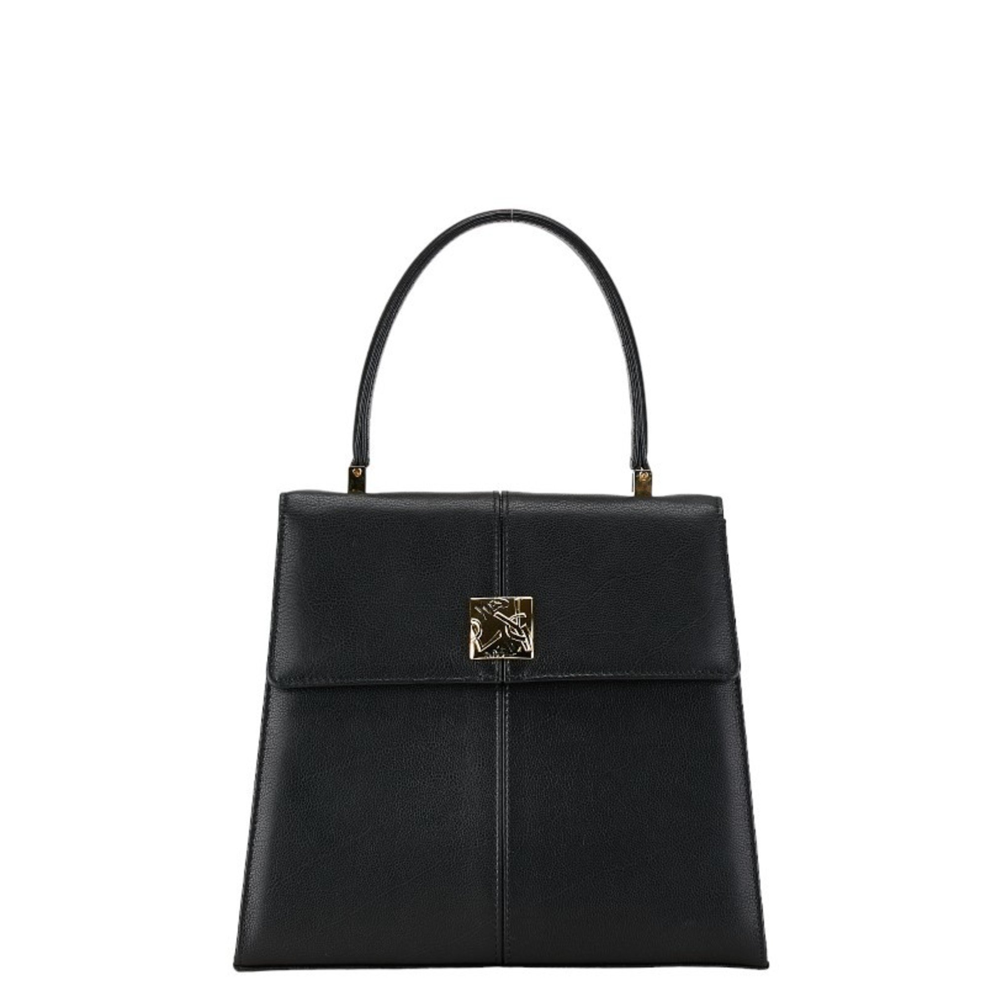 Saint Laurent YSL hardware handbag black gold leather women's SAINT LAURENT