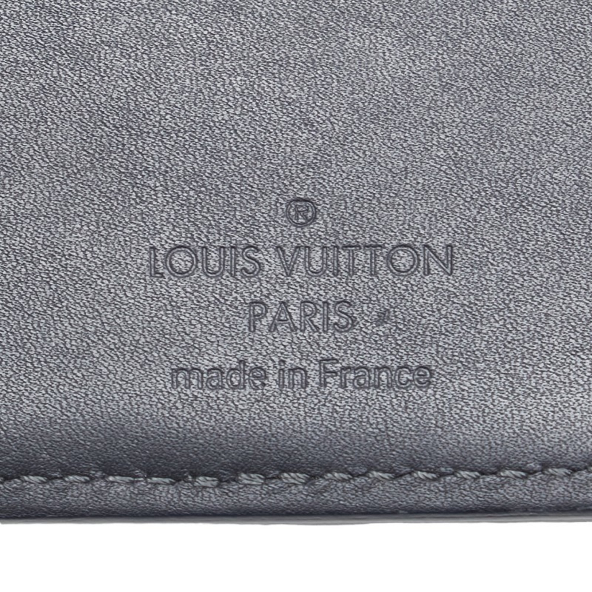 Louis Vuitton Nomade Feuille Brazza Long Wallet M85094 Noir Black Leather Women's LOUIS VUITTON