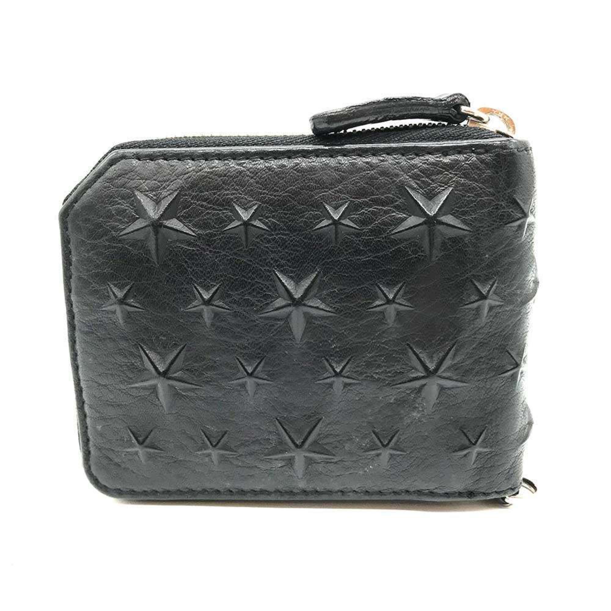 Jimmy Choo Wallet Black Leather