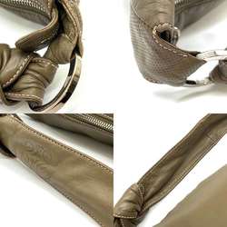 LOEWE Hobo Shoulder Bag in Khaki Nappa Leather