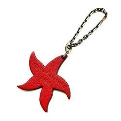 Hermes French Festival 2003 Keychain Starfish Leather HERMES