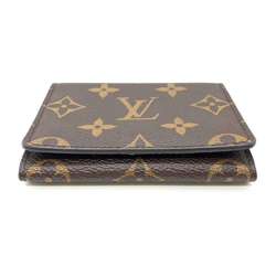 Louis Vuitton Accessories Envelope Carte de Visite Brown Business Card Holder/Card Case Holder Square Bifold Ladies Men's Monogram M63801 LOUISVUITTON