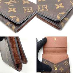 Louis Vuitton Accessories Envelope Carte de Visite Brown Business Card Holder/Card Case Holder Square Bifold Ladies Men's Monogram M63801 LOUISVUITTON