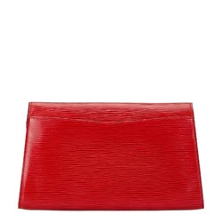 Louis Vuitton Epi Art Deco Clutch Bag M52637 Castilian Red Leather Women's LOUIS VUITTON