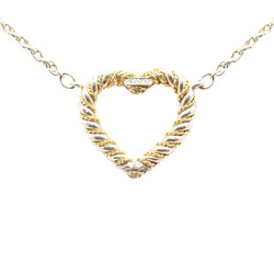 Tiffany Heart Necklace K18 Gold SV925 Silver Combination Women's TIFFANY&Co.