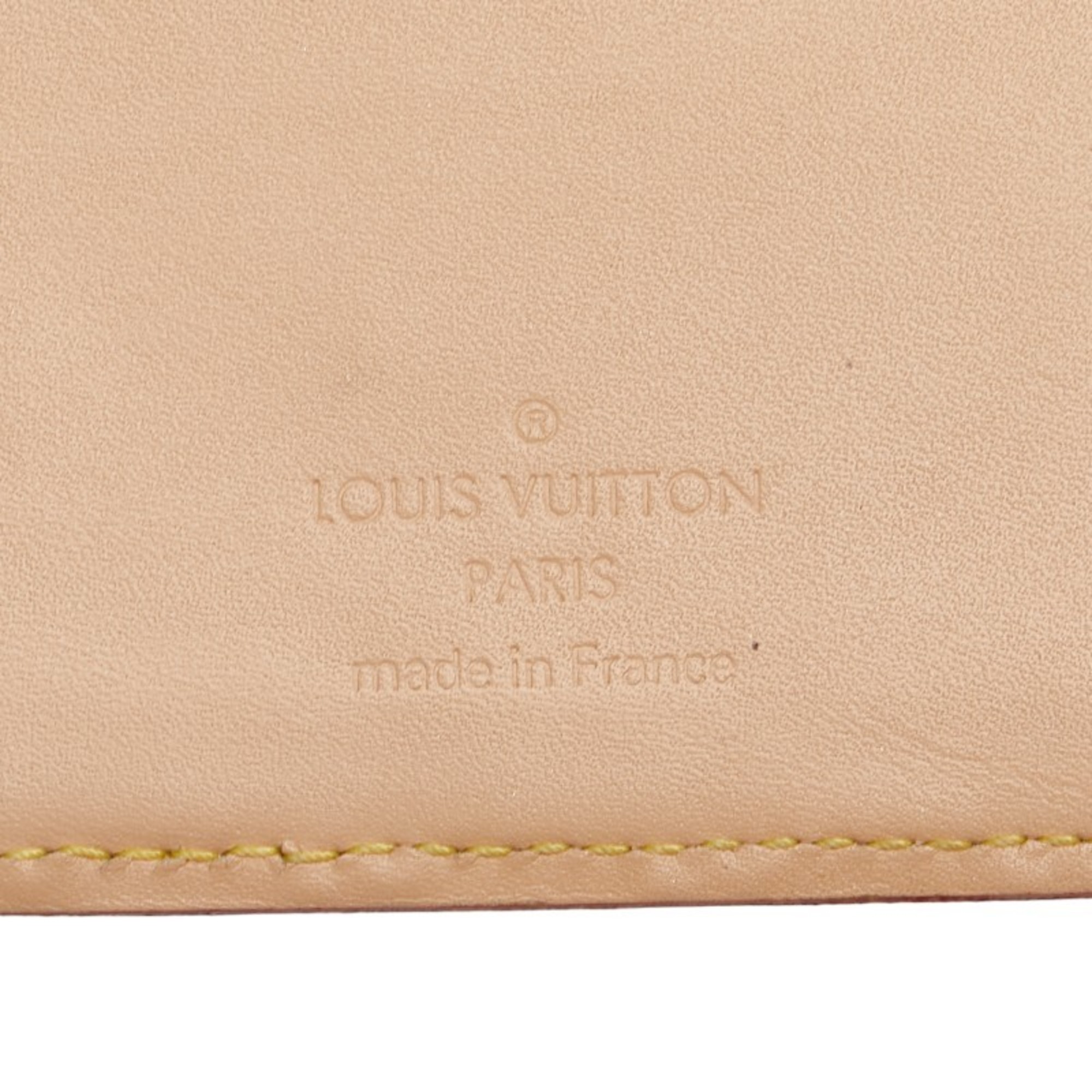 Louis Vuitton Monogram Multicolor Portemonnay Bi-fold Wallet M92988 Noir Black PVC Leather Women's LOUIS VUITTON