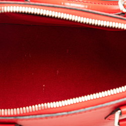 Louis Vuitton Epi Alma BB Handbag Shoulder Bag 2WAY M41160 Coquelicot Red Leather Women's LOUIS VUITTON