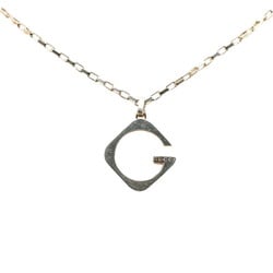 Gucci Square G Pendant Necklace 233965 SV925 Silver Women's GUCCI