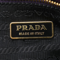 Prada Ribbon Pouch 1N1422 Purple Nylon Women's PRADA