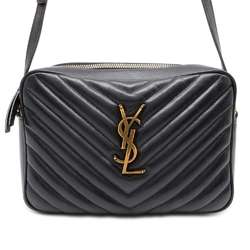 Yves Saint Laurent Saint Laurent Paris Shoulder Bag Monogram Lou 574494 Camera Black SAINT LAURENT PARIS