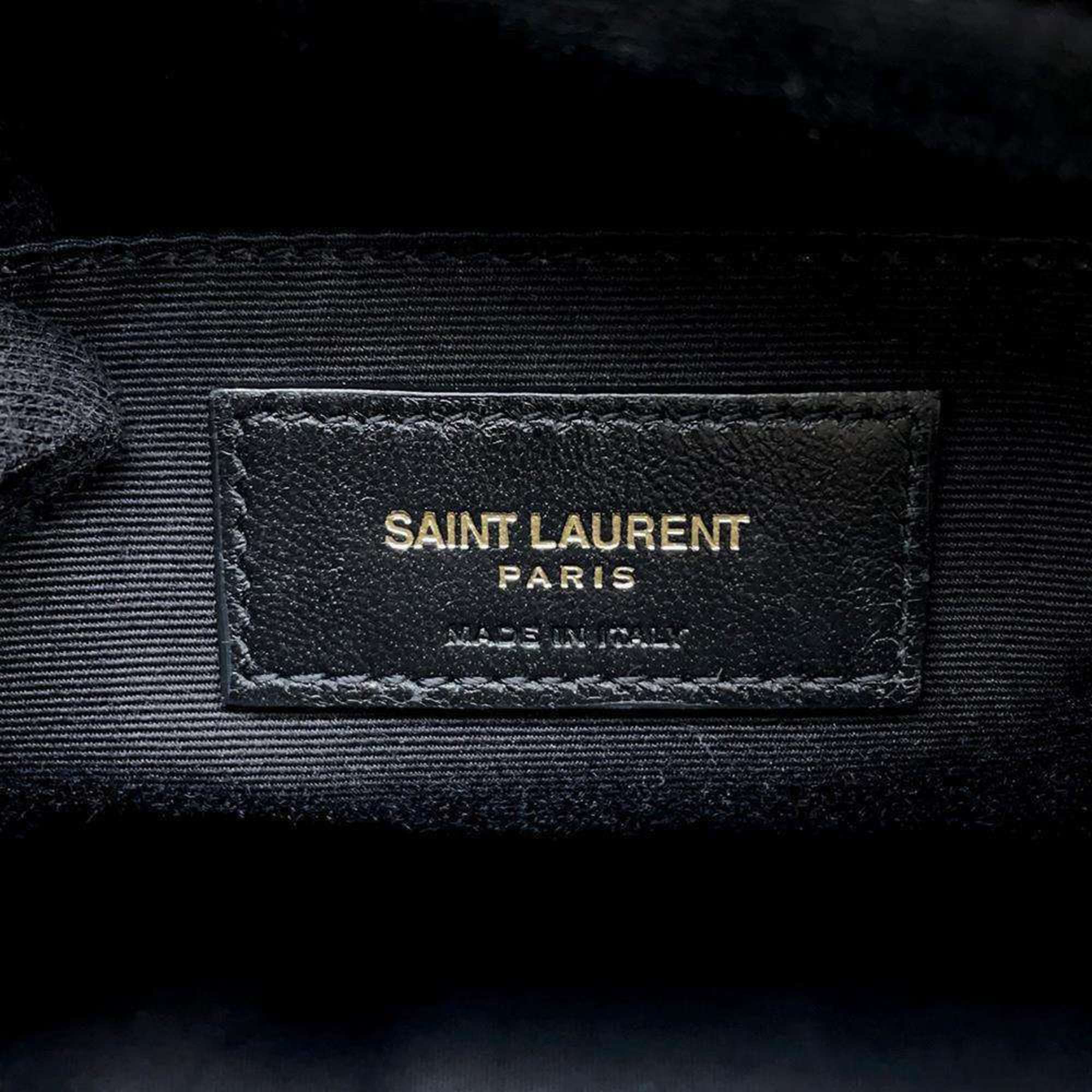 Yves Saint Laurent Saint Laurent Paris Shoulder Bag Monogram Lou 574494 Camera Black SAINT LAURENT PARIS