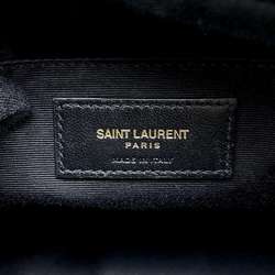 Yves Saint Laurent Saint Laurent Paris Shoulder Bag Monogram Lou 574494 Camera Black SAINT LAURENT PARIS