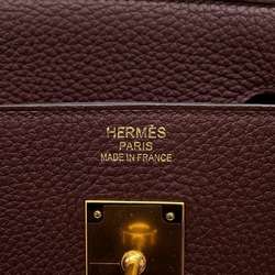 Hermes Birkin 40 Rouge Serie Togo Z Stamp HERMES Handbag Women's