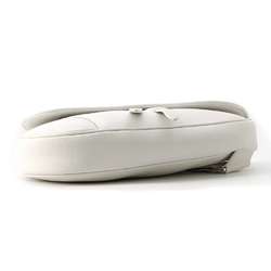 Christian Dior Body Bag Saddle 1ADPO093YMJ White Women's