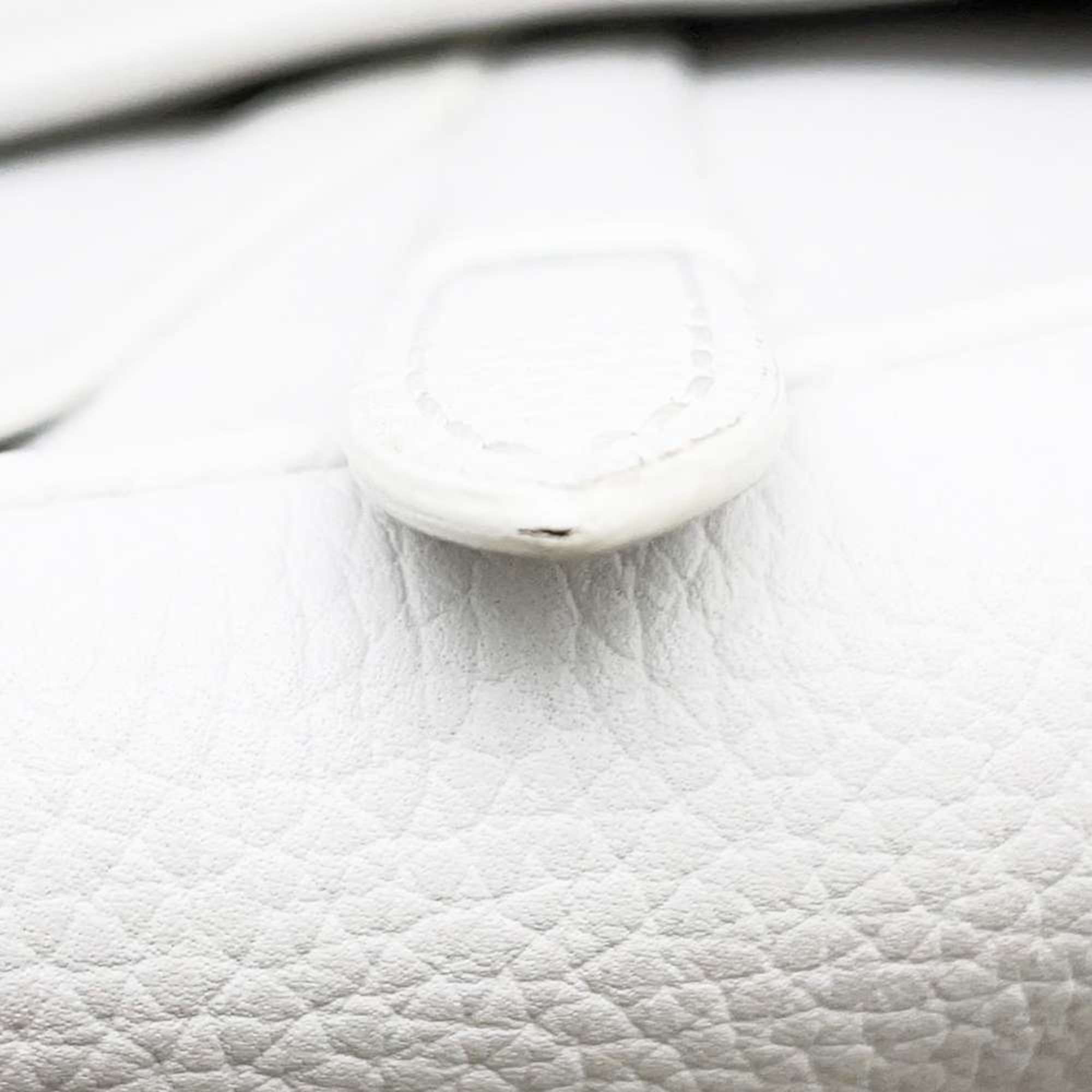 Christian Dior Body Bag Saddle 1ADPO093YMJ White Women's