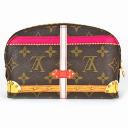 Louis Vuitton LOUIS VUITTON Pochette Tick Summer Trunk Collection Pouch Monogram Canvas M43615 RFID (IC chip) built-in