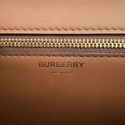 Burberry Shoulder Bag TB Canvas Leather 8039364 BURBERRY Women's