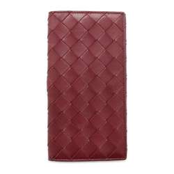 Bottega Veneta Long Wallet Intrecciato Leather 608072 BOTTEGA VENETA Red WALLET