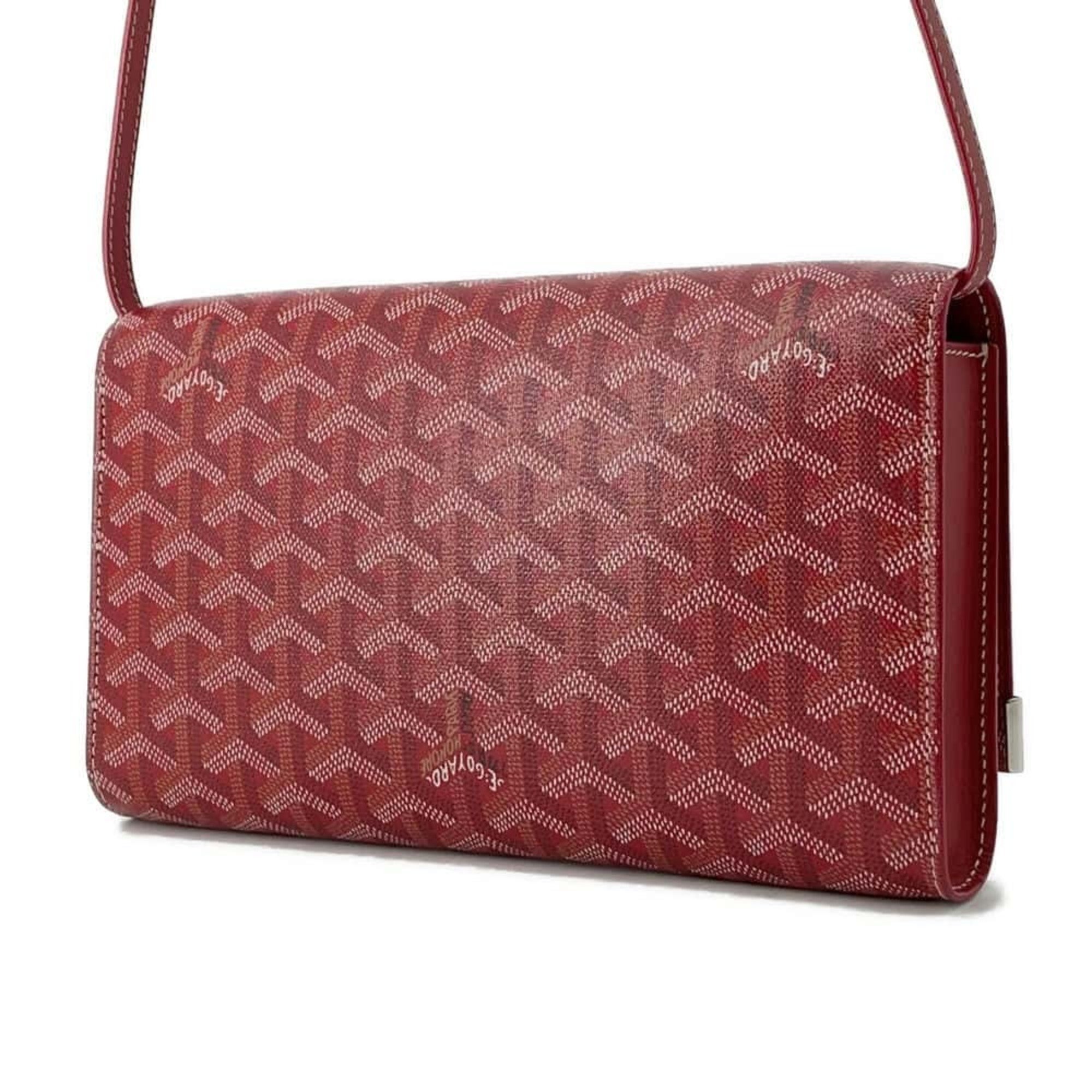 Goyard Shoulder Bag Monte Carlo PM Wood GOYARD 2way Clutch Women's