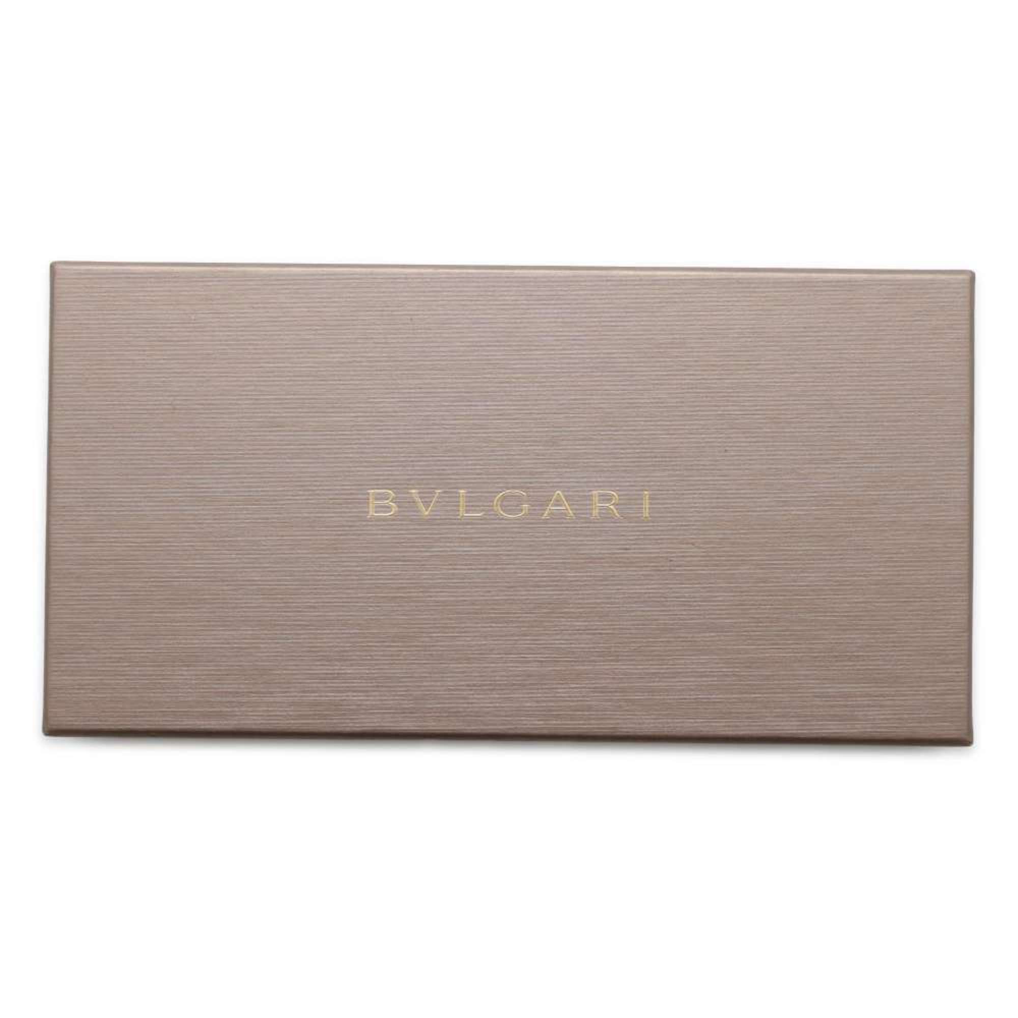 BVLGARI Long Wallet Serpenti Round Zip Leather Women's WALLET