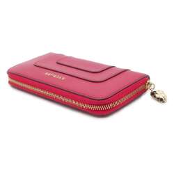 BVLGARI Long Wallet Serpenti Round Zip Leather Women's WALLET