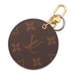 Louis Vuitton Keychain Monogram Reverse Giant Illustre M69317 Bag Charm Black Accessories LOUIS VUITTON