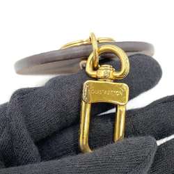 Louis Vuitton Keychain Monogram Reverse Giant Illustre M69317 Bag Charm Black Accessories LOUIS VUITTON