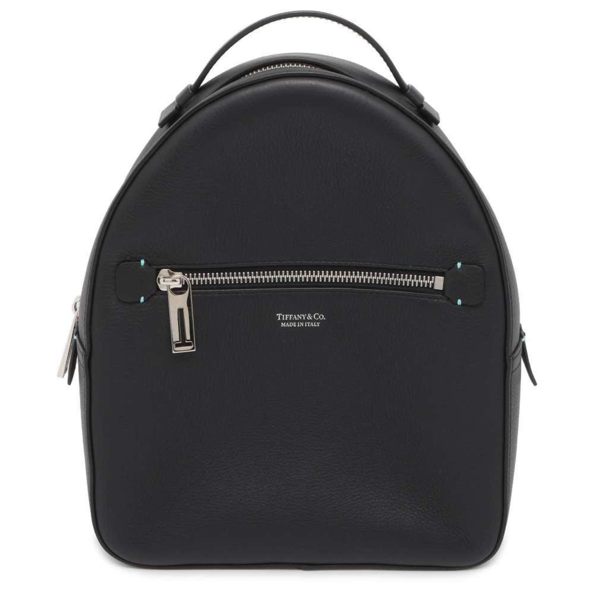 Tiffany backpack leather & Co. bag black ladies