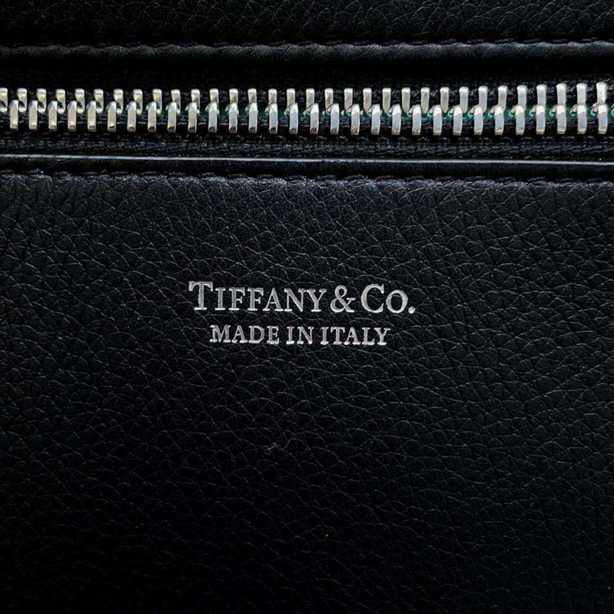 Tiffany backpack leather & Co. bag black ladies