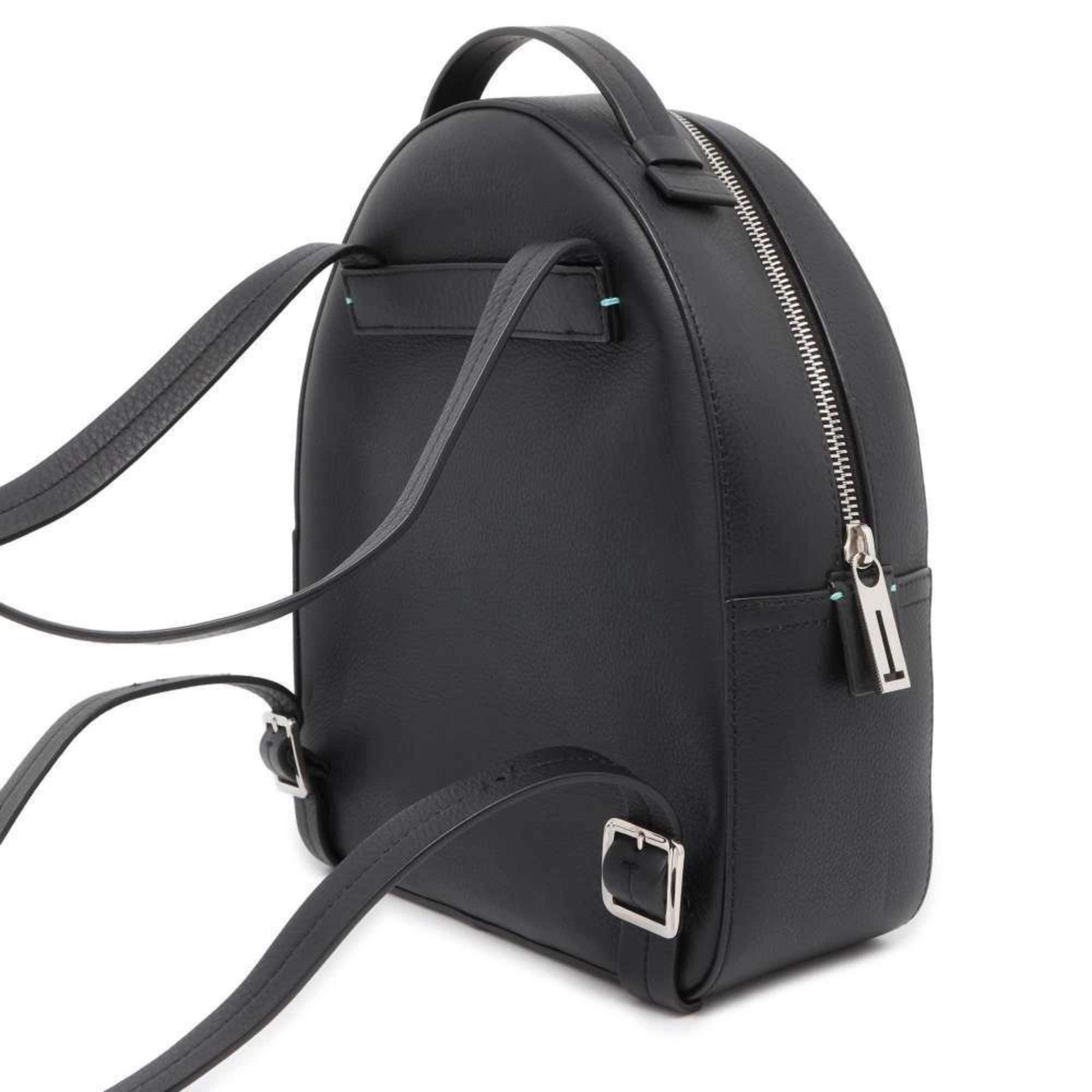 Tiffany backpack leather & Co. bag black ladies