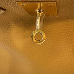 Hermes Birkin 30 Natural Sable Togo □Q Stamp HERMES Handbag Women's