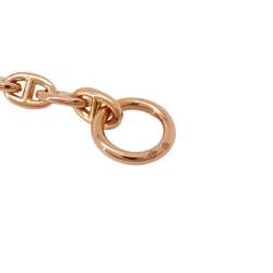 Hermes bracelet Chaine d'Ancre TPM 24 links K18PG pink gold HERMES