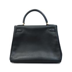 Hermes handbag Kelly 28 〇Y stamp Vache black ladies