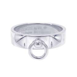 Hermes Ring Collier de Chien SV925 Silver Size 54 HERMES