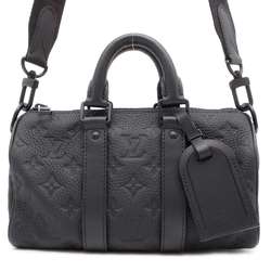 Louis Vuitton Handbag Taurillon Leather Keepall Bandouliere 25 M20900 2way Shoulder Black Monogram Bag Men's LOUIS VUITTON