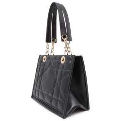 Christian Dior Tote Bag Essential Archi Cannage Small M8720OZVJ Black Sale Item Women's