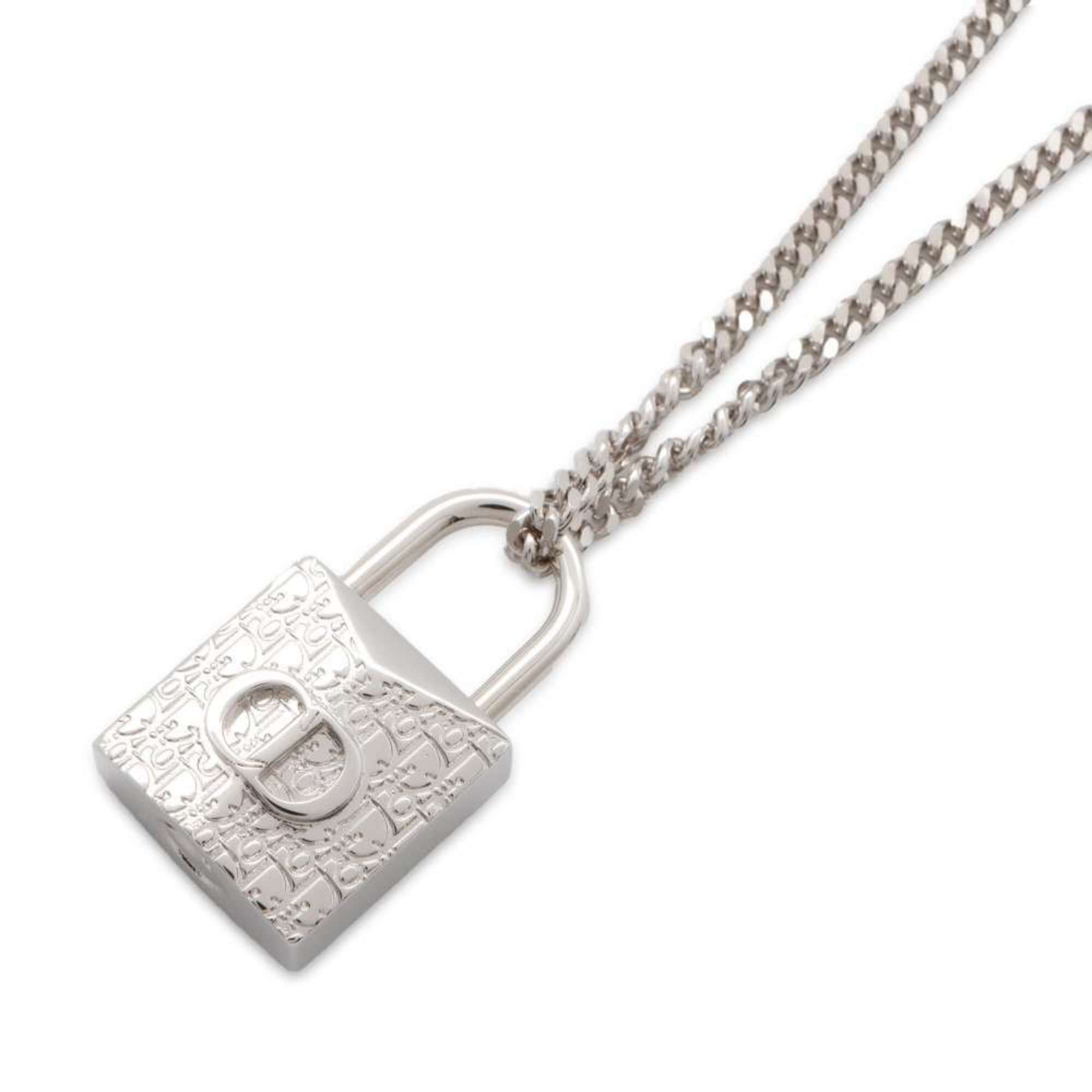 Christian Dior Necklace Padlock Men NECKLACE