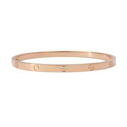 Cartier Bracelet Love SM K18PG Pink Gold Size 16 B6047316 Small Model