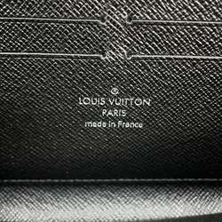 Louis Vuitton Long Wallet Epi Portefeuille Clemence M60915 LOUIS VUITTON Black Women's WALLET