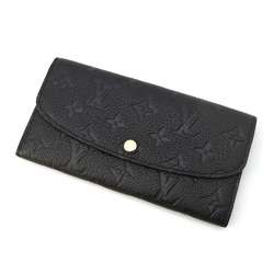 Louis Vuitton Long Wallet Monogram Empreinte Portefeuille Emily M62369 Black Women's LOUIS VUITTON WALLET