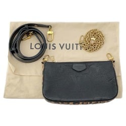 Louis Vuitton Shoulder Bag Monogram Empreinte Multi Pochette Accessoires M58520 Black Pouch Women's LOUIS VUITTON