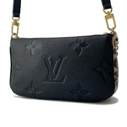 Louis Vuitton Shoulder Bag Monogram Empreinte Multi Pochette Accessoires M58520 Black Pouch Women's LOUIS VUITTON