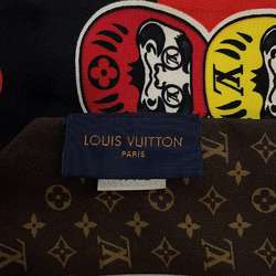 Louis Vuitton Scarf Bandeau Kabuki Sticker BB MP1942 LOUIS VUITTON Silk SCARF