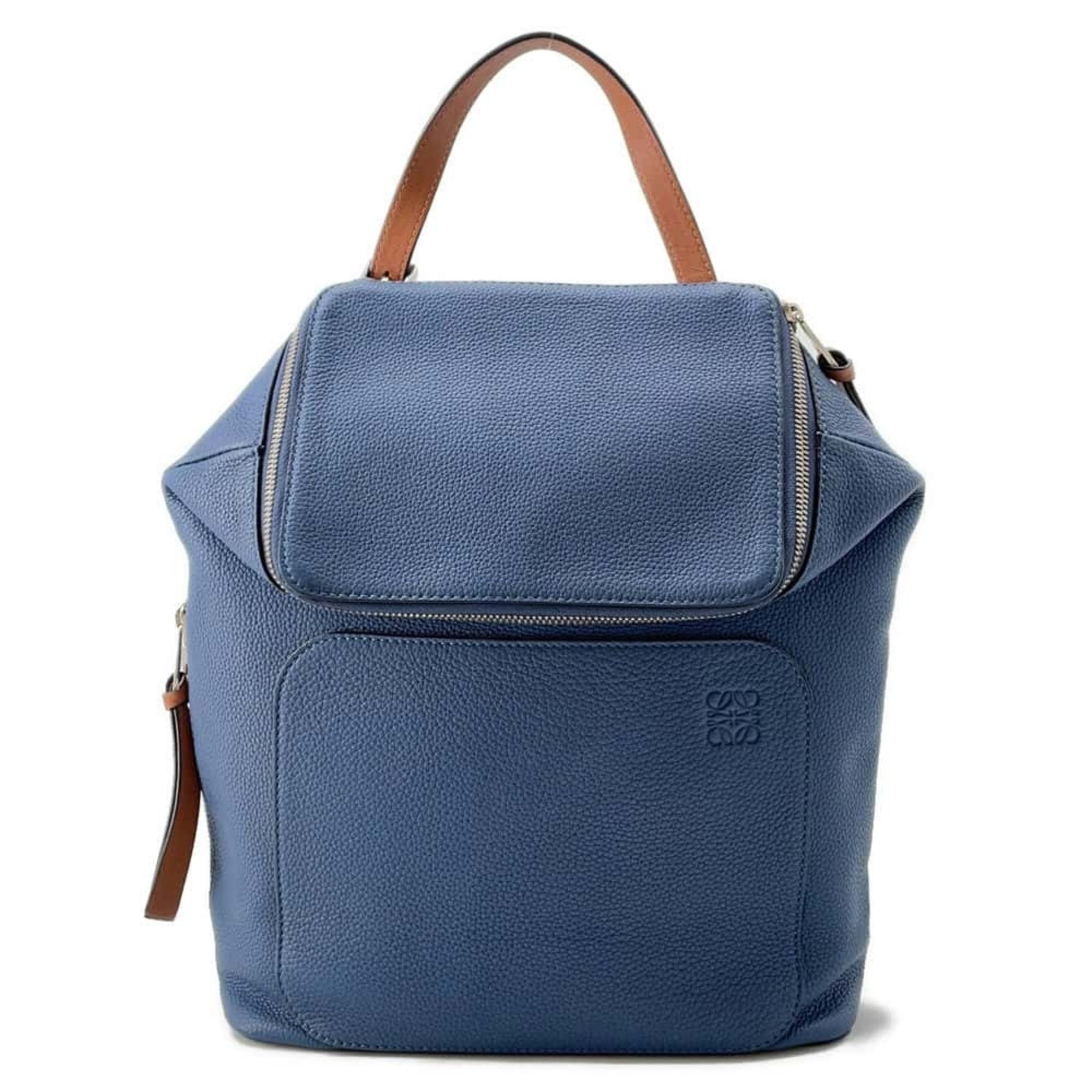 LOEWE Backpack Goya Leather 307.12UU15 Bag Women's