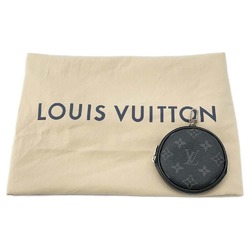 Louis Vuitton Body Bag Monogram Eclipse Taiga Duo Sling M30936 Black Rama Men's LOUIS VUITTON