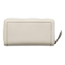 Gucci Long Wallet Diana Bamboo Leather 658634 GUCCI Round White Women's WALLET