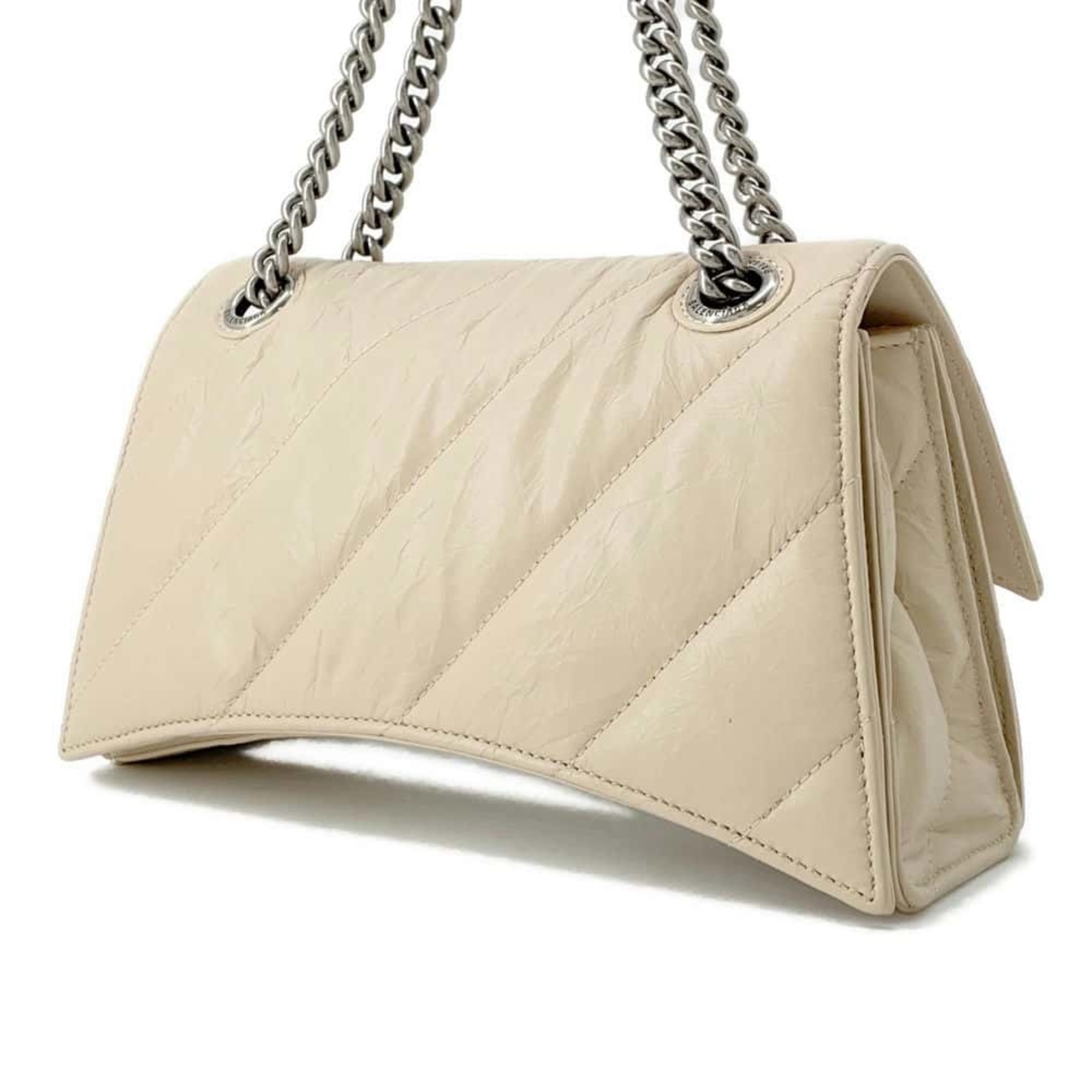 Balenciaga Chain Shoulder Bag Hourglass Leather 716351 BALENCIAGA Women's