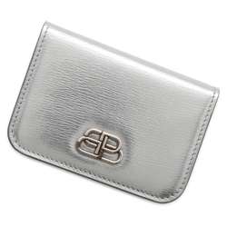 Balenciaga Tri-fold Wallet BB Compact Leather 601387 BALENCIAGA Women's WALLET