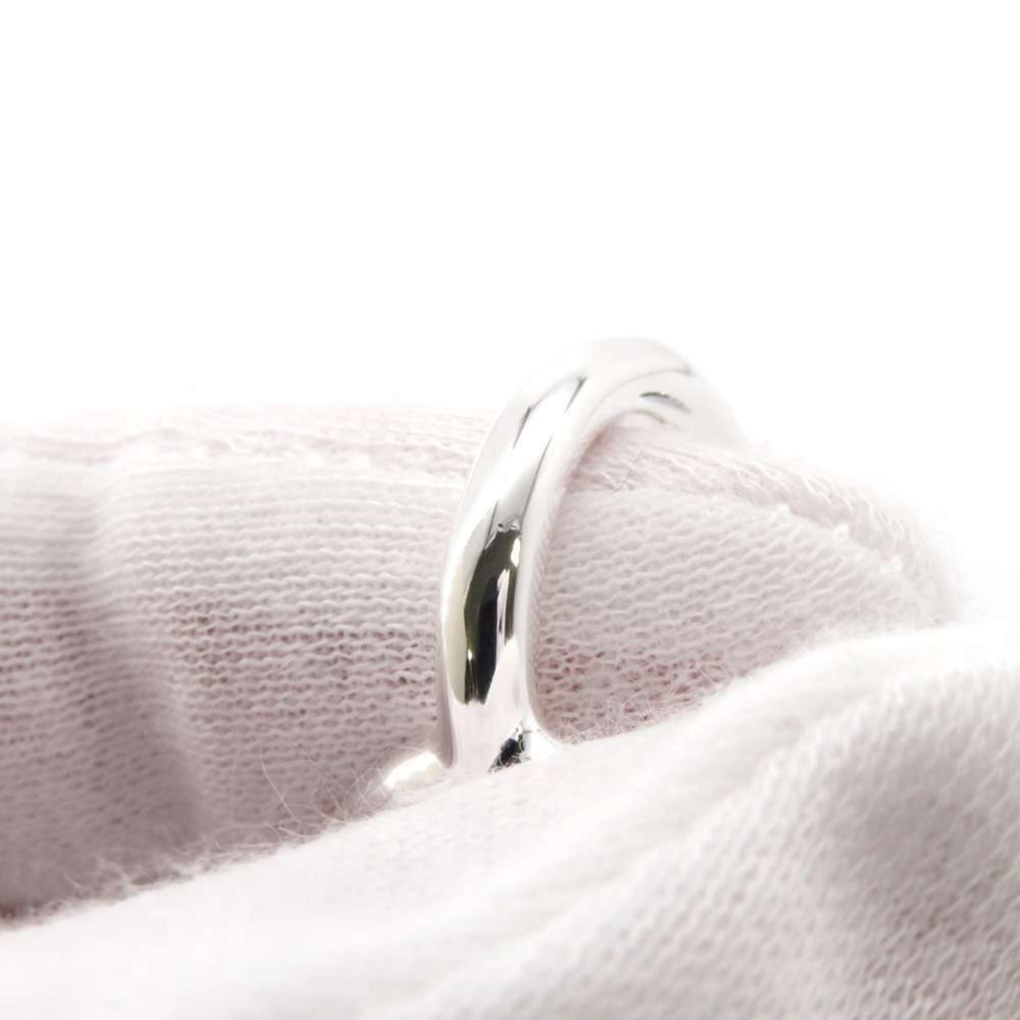 Hermes Ring Croisette GM SV925 Silver Size 48 HERMES